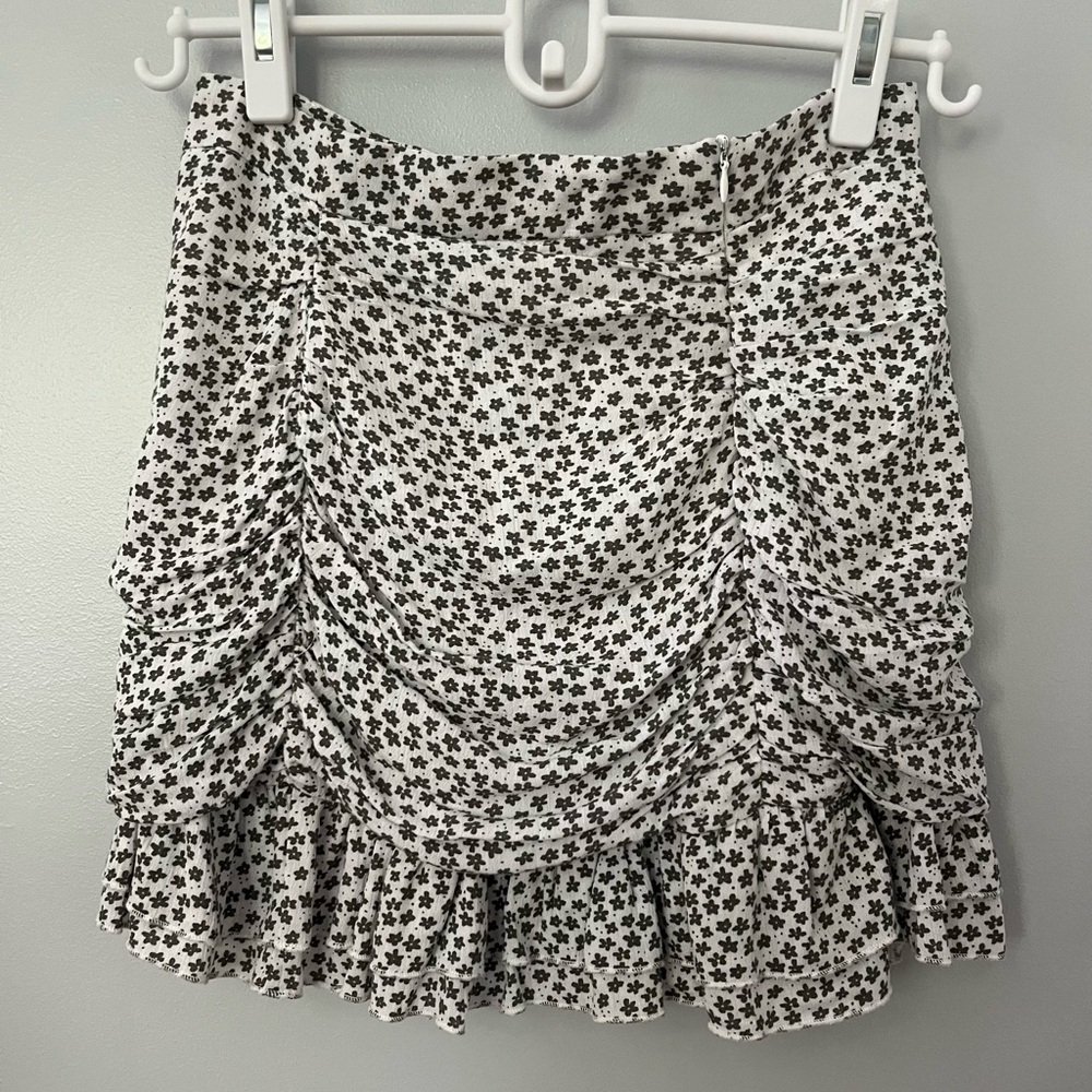 La Hearts Floral Mini Skirt + Top Set - Picture 3 of 3